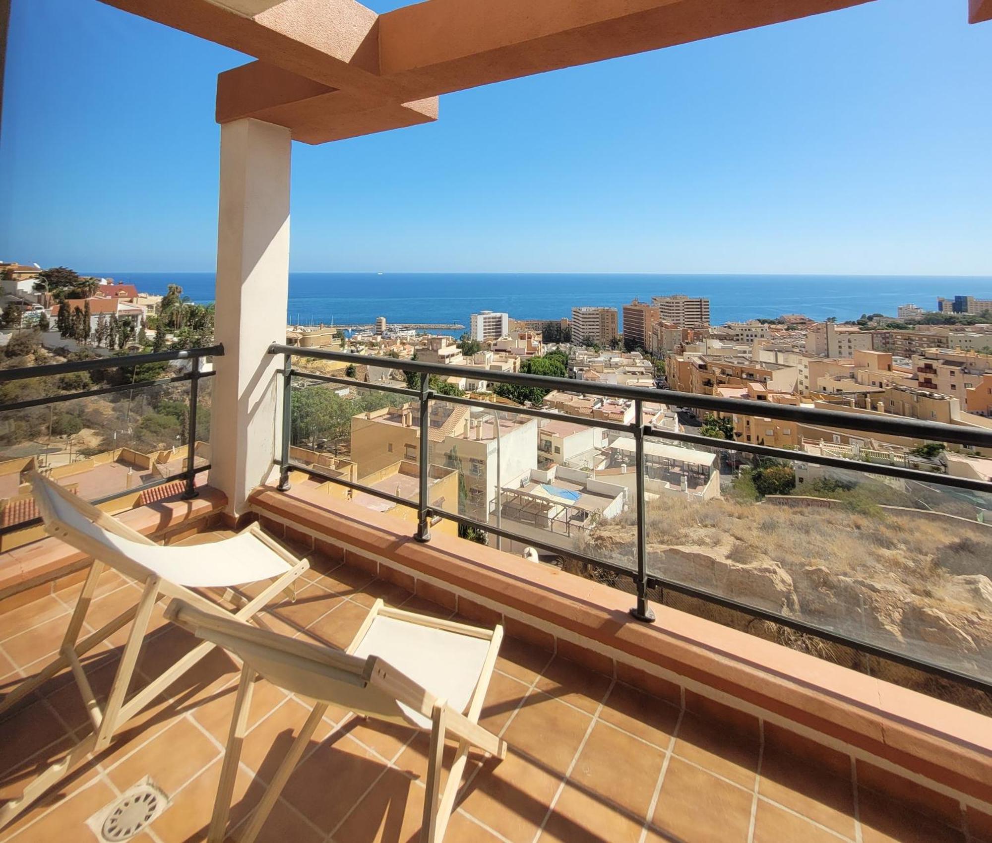 Fantastico Duplex Con Vistas Y Terraza Apartment Aguadulce  Bagian luar foto